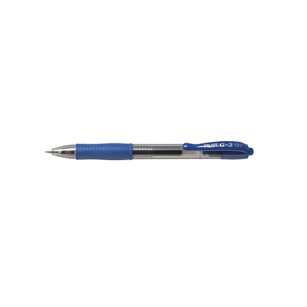 Adjuntar a beneficio buque de vapor Bolígrafo gel Pilot G-2 Azul - Material escolar, oficina y nuevas  tecnologias