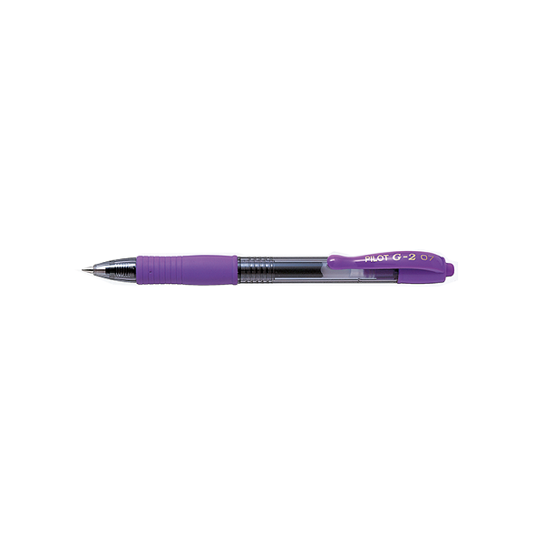 Bolígrafo ges Pilot G-2 Violeta pastel