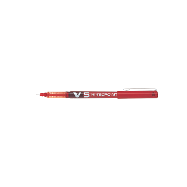 Rotulador Pilot V-5 Rojo