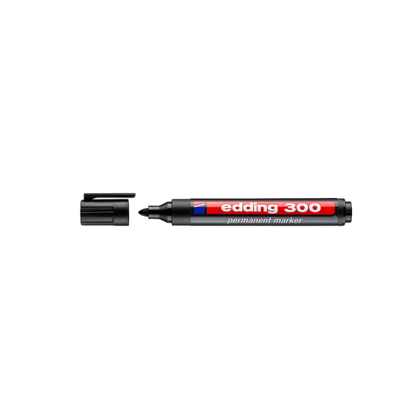 Marcador Edding 300 Negro