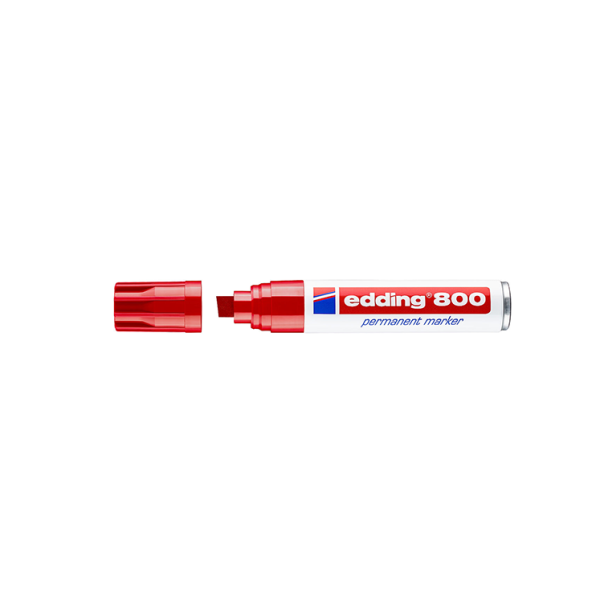 Rotulador Edding 800 Rojo