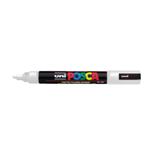 Rotulador Uni Posca PC-5M Blanco