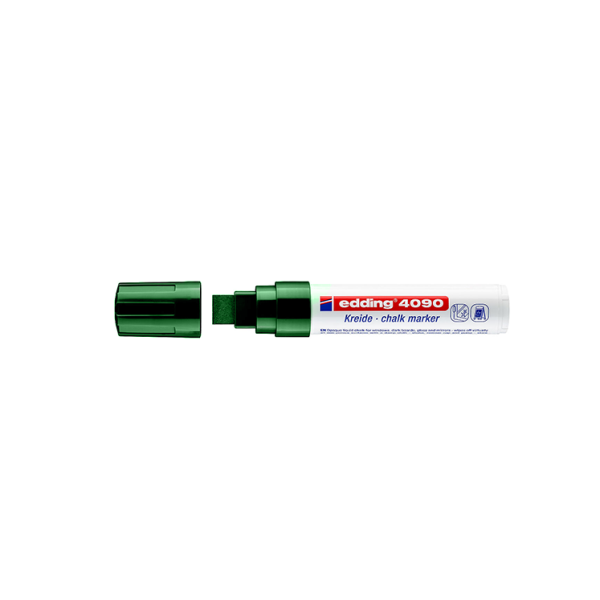 Rotulador cristal Edding 4090 Verde osc.