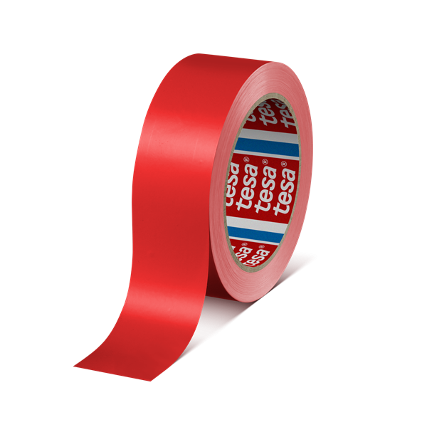 Cinta aislante colores tesa 66 m x 50 mm Rojo