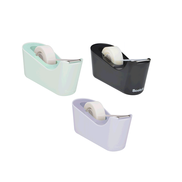 Portarrollos Scotch C18 Color Negro