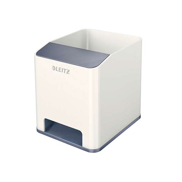 Cubilete Leitz Wow Dual Blanco perla/gris