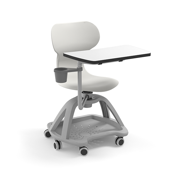 Silla Mia Table. Mesa abatible 360° Blanco Marfil