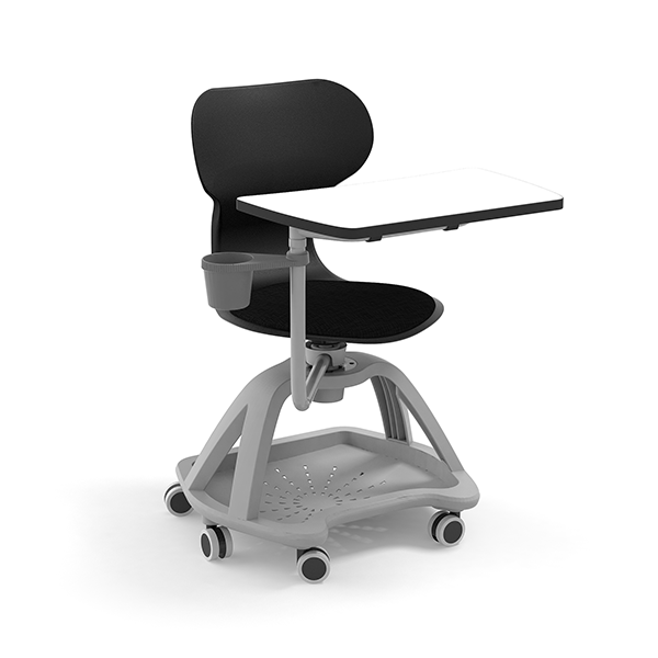 Silla Mia Table. Mesa abatible 360° Negro
