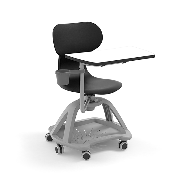 Silla Mia Table. Mesa abatible 360° Negro