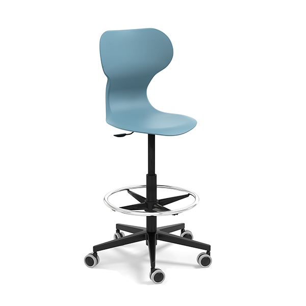 Taburete alto Mia Stool Azul Navy