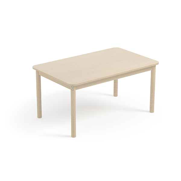 Mesa madera Teo T0-T3 120x74 Haya