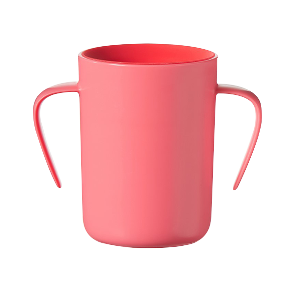 Vaso con asas 360° 200 ml Rojo