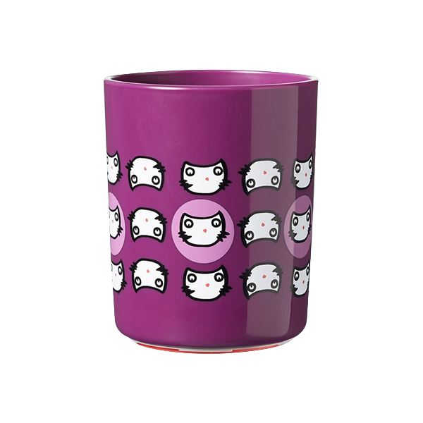 Vaso antivuelco super cup 190 ml Violeta