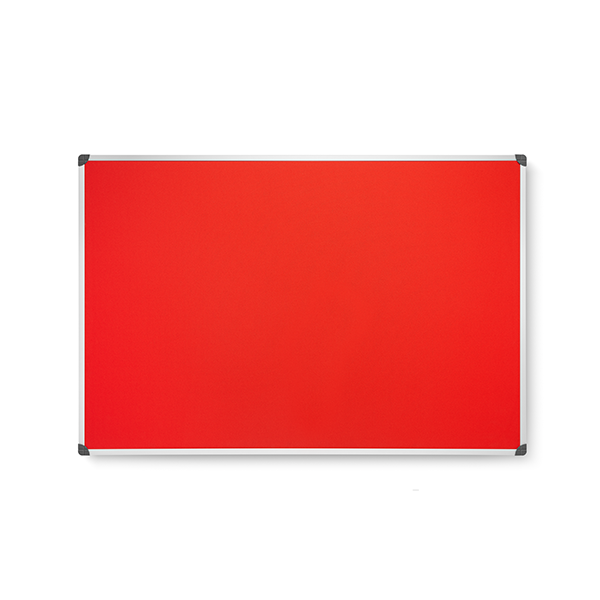 Tablero corcho tapizado 760 100x120 cm. Rojo