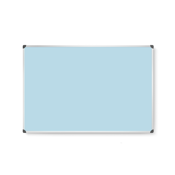 Tablero corcho tapizado 760 100x120 cm Azul claro