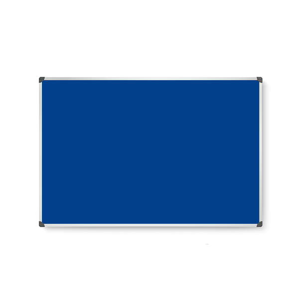 Tablero corcho tapizado 760 100x120 cm Azul osc.