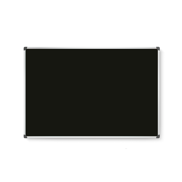 Tablero corcho tapizado 760 100x120 cm Negro