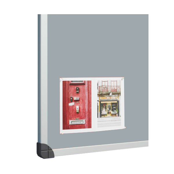 Tablero corcho tapizado 760 100x120 cm Gris