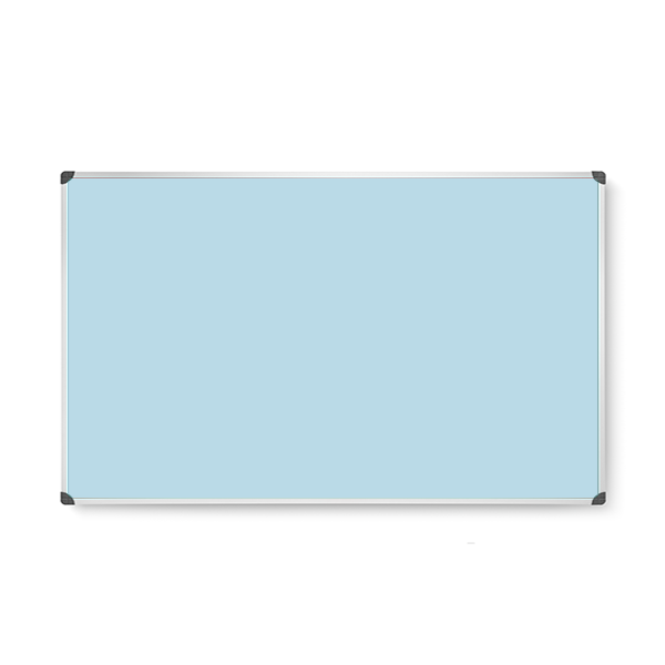 Tablero corcho tapizado 760 100x150 cm Azul claro