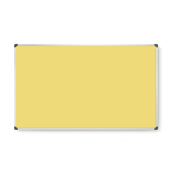 Tablero corcho tapizado 760 100x175 cm. Amarillo