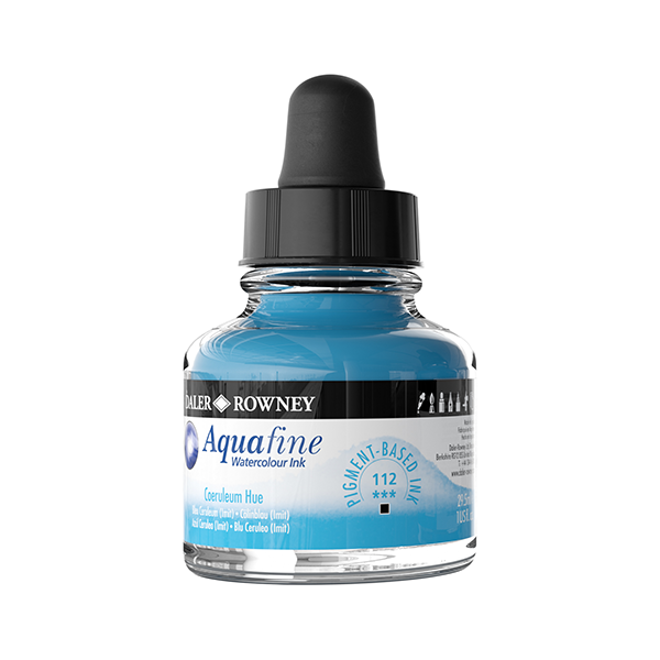 Aquafine tinta Azul cerúleo. Bote 25,9 ml