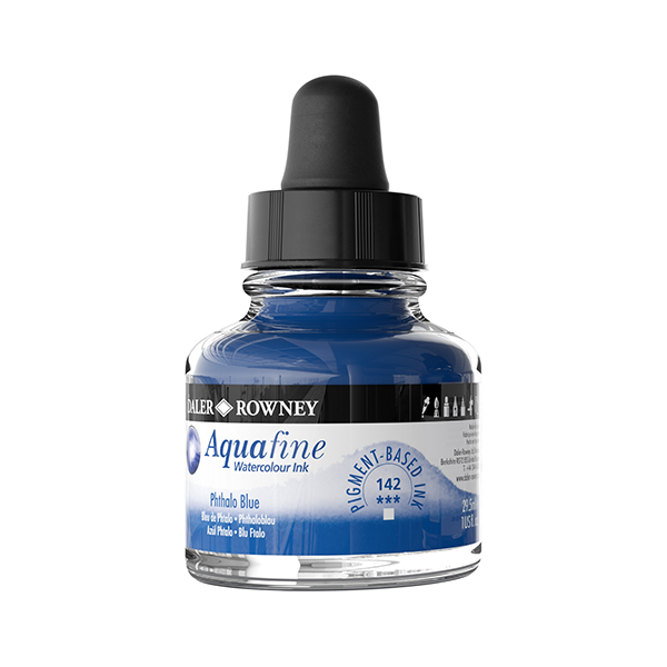 Aquafine tinta Azul oltramar osc. Bote 25,9 ml