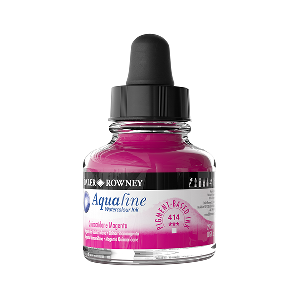 Aquafine tinta Magenta quinacridone. Bote 25,9 ml