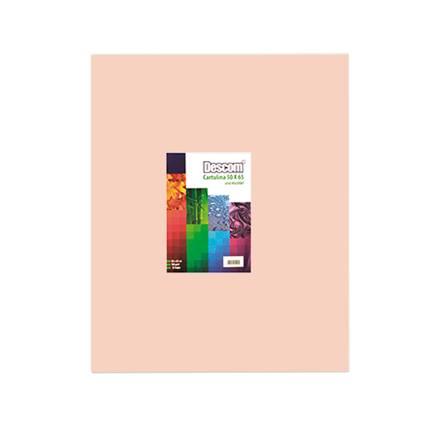 Pack 25 h. cartulina Rosa 50x65 cm
