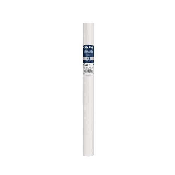 Rollo cartón ondulado Canson 50x70 300 g Blanco