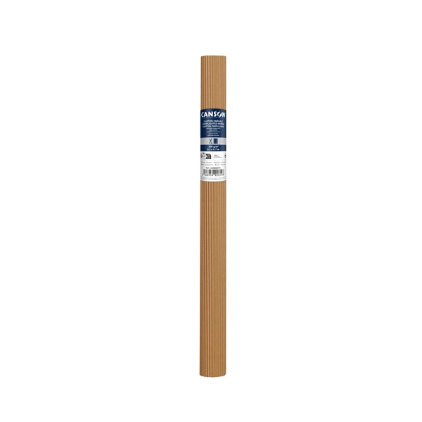 Rollo cartón ondulado Canson 50x70 300 g Kraft