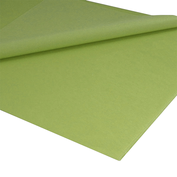 Mano papel seda 25 h. Verde