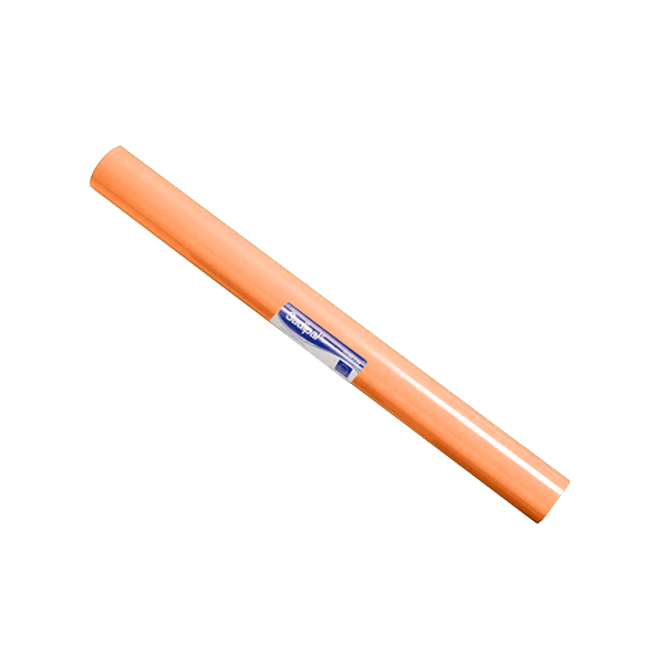 Bobina papel 25 m Naranja Fuerte