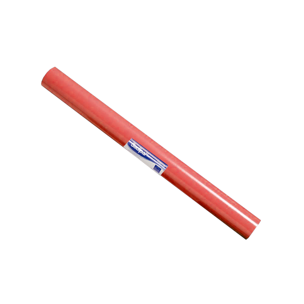 Bobina papel 25 m Rojo