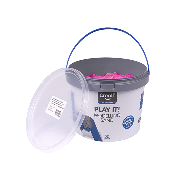 Arena colores para modelar Creall Violeta 750 g