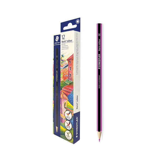 Caja 12 lápiz Staedtler 185 Fucsia