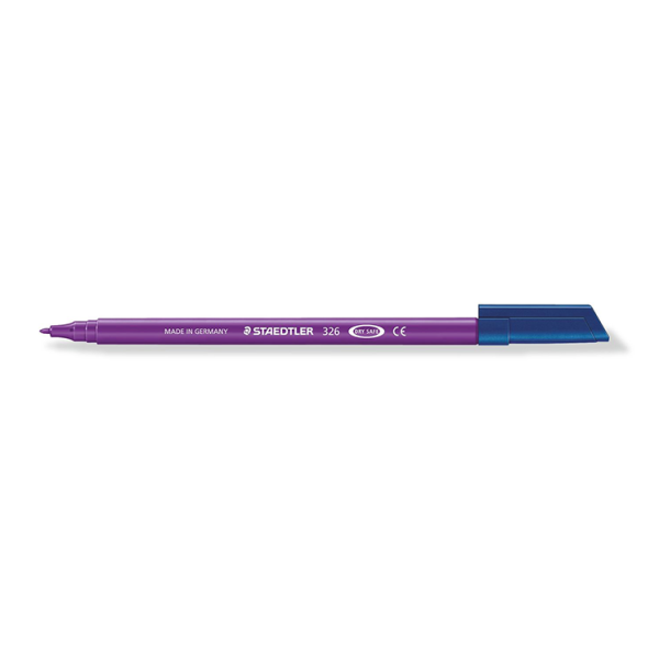 Rotulador Staedtler 326. Violeta. Caja 10