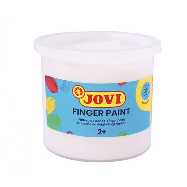 Pintura dedos Jovi 125 ml Blanco