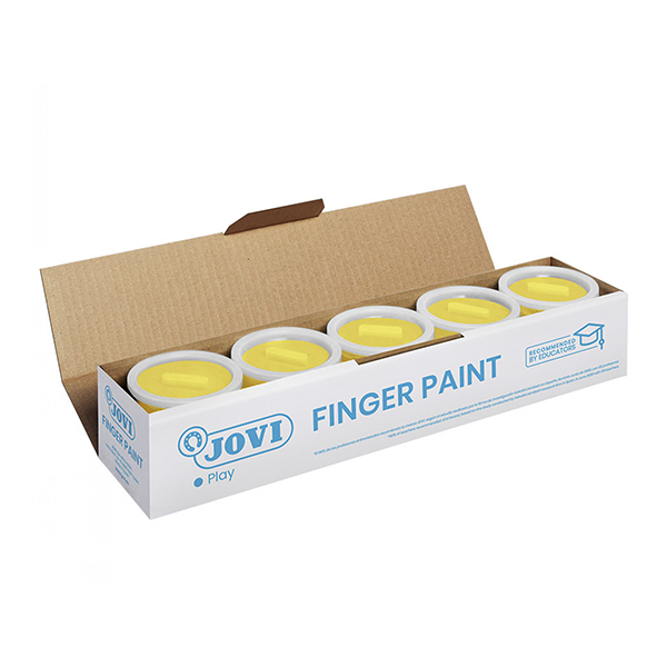 Pintura dedos Jovi 125 ml Amarillo