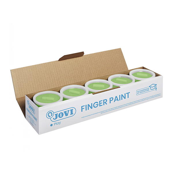 Pintura dedos Jovi 125 ml Verde