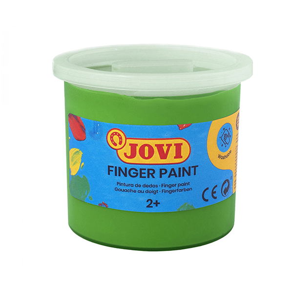 Pintura dedos Jovi 125 ml. Verde