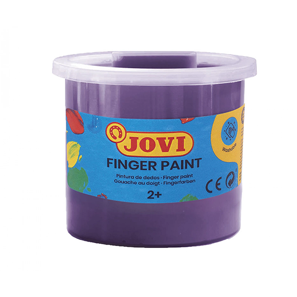 Pintura dedos Jovi 500 ml. Negro 