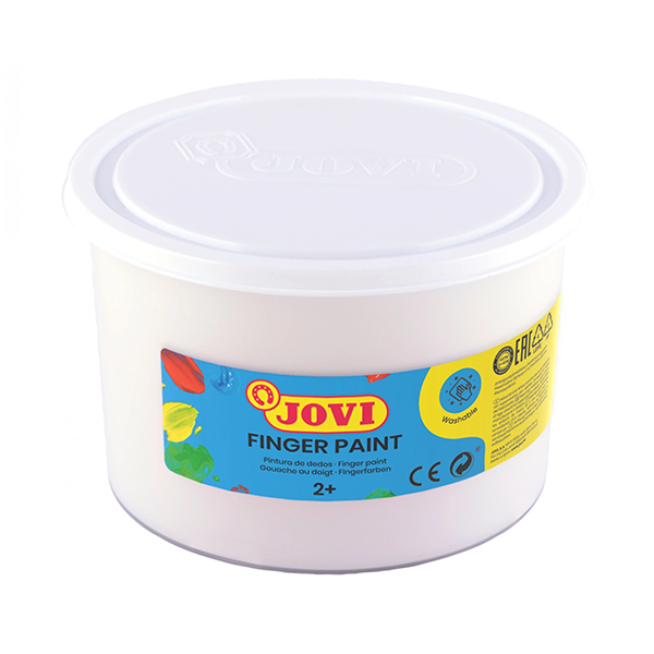 Pintura dedos Jovi 500 ml Blanco