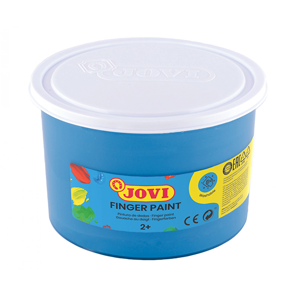 Pintura dedos Jovi 500 ml. Azul - Material escolar, oficina y nuevas  tecnologias