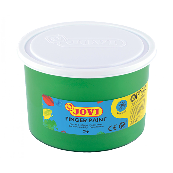 Pintura dedos Jovi 500 ml Verde