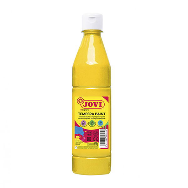 Témpera líquida Jovi 500 ml. Amarillo