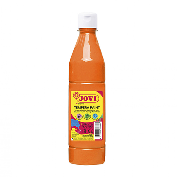 Témpera líquida Jovi 500 ml. Naranja