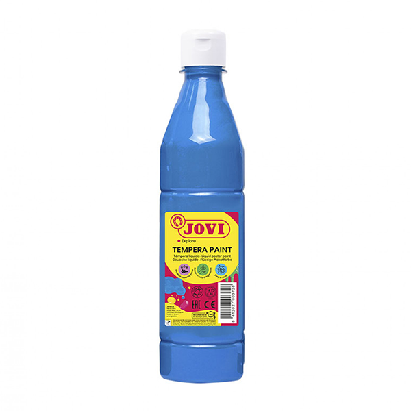 Témpera líquida Jovi 500 ml. Azul claro