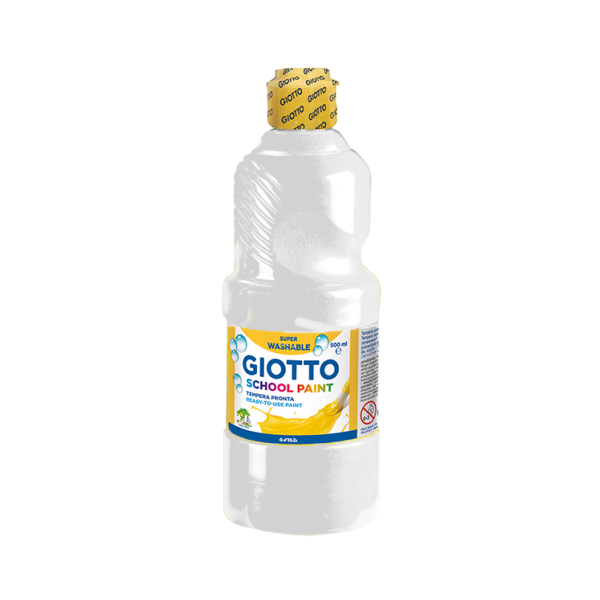 Témpera líquida Giotto 500 ml Blanco