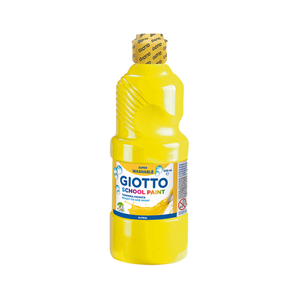 Témpera líquida Giotto 500 ml Amarillo