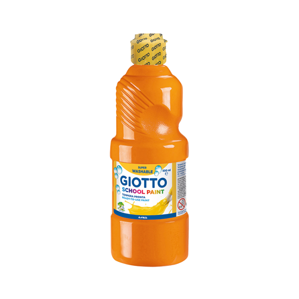 Témpera líquida Giotto 500 ml Naranja